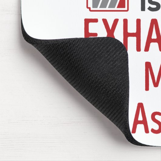 Hinter der großen OBGYN-Assistentin Mousepad (Ecke)