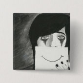 Hinter der Maske Button (Vorderseite)