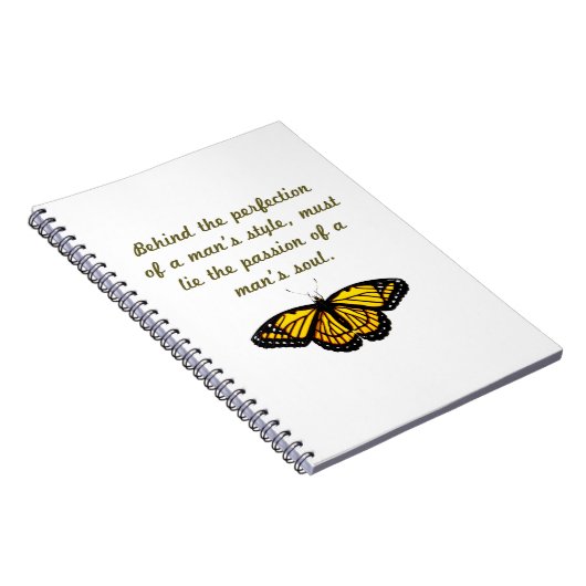 Hinter der Perfektion Notizblock (Rechte Seite)