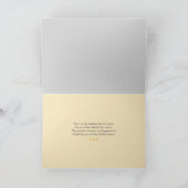 Hinter der Wolkensaison liegt die Grußkarte Karte (Innenseite)