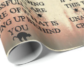 Hinter dir aufkreuzen geschenkpapier (Rolleneckpunkt)