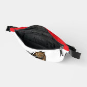 Hinter dir Leopard Bauchtasche (Offen)
