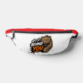 Hinter dir Leopard Bauchtasche (Ablage )
