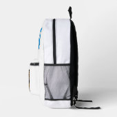 Hinter dir Leopard Bedruckter Rucksack (Rechts)
