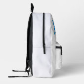 Hinter dir Leopard Bedruckter Rucksack (Links)