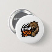 Hinter dir Leopard Button (Vorne & Hinten)