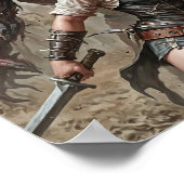 Hinter dir poster (Ecke)