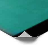 hinter einem Haiposter Poster (Ecke)