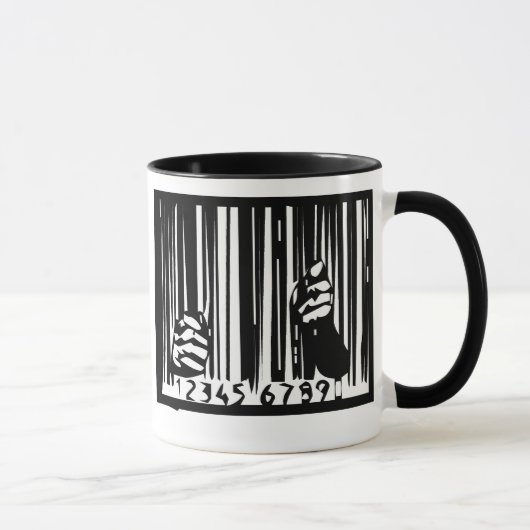 Hinter Gittern Tasse (Rechts)