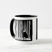 Hinter Gittern Tasse (Vorderseite Links)