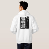 hinter hoodie (Schwarz voll)