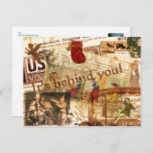 Hinter Ihrer Postkarte (Vorne/Hinten)