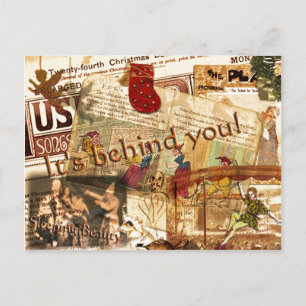 Hinter Ihrer Postkarte