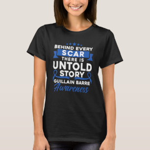 Hinter jedem Auto Guillain Barre Awareness T-Shirt