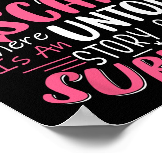 Hinter jedem Auto steht ein unerzähltes Geschichte Poster (Ecke)