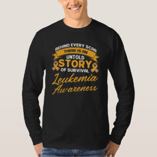 Hinter jedem Auto unerzählte Story-Unterstützung L T-Shirt