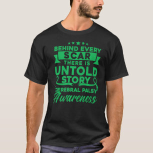 Hinter jedem Auto zerebralen Palsy-Bewusstsein T-Shirt