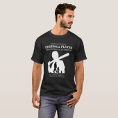 Hinter jedem Baseball-Spieler steht ein VATER, der T-Shirt (Vorne ganz)
