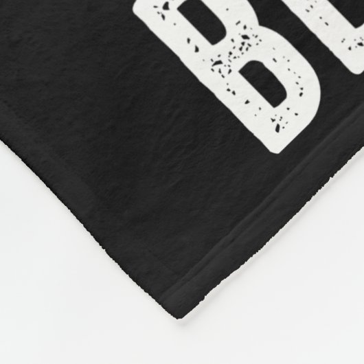 Hinter jedem Fußballspieler steckt eine Fußball-Ma Fleecedecke (Ecke)