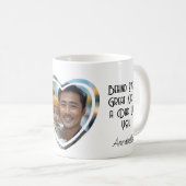 Hinter jedem großartigen Kind steht ein Vater, den Kaffeetasse (VorderseiteRechts)