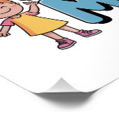 Hinter jedem großartigen Kind steht eine unglaubli Poster (Ecke)