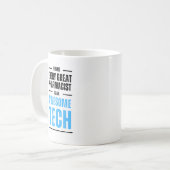 Hinter jedem großen Apotheker steckt eine Phantast Kaffeetasse (Vorderseite Links)