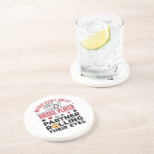 Hinter jedem großen Bridge-Player Funny-Sprichwort Getränkeuntersetzer (Seite)