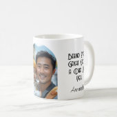 Hinter jedem großen Kind steht ein Vater wie du Kaffeetasse (VorderseiteRechts)