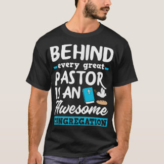 Hinter jedem großen Pastor steht der Minister Cler T-Shirt