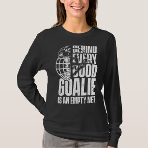 Hinter jedem guten Tor liegt ein leerer Netto-Eish T-Shirt