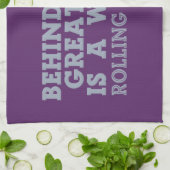 Hinter jedem Mann ein individuelles Küchentuch (Gefaltet)