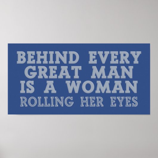 Hinter jedem Menschen ein individuelles Farbposter Poster (Vorne)