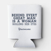 Hinter jedem Menschen kann der Brauch kühler werde Dosenkühler (Rückseite)