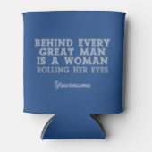 Hinter jedem Menschen kann der Brauch kühler werde Dosenkühler (Vorderseite)