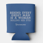 Hinter jedem Menschen kann der Brauch kühler werde Dosenkühler (Rückseite)