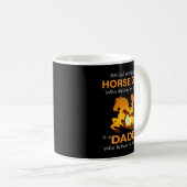 Hinter jedem Pferd, das an sich selbst glaubt, ste Kaffeetasse (VorderseiteRechts)
