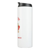 Hinter jedem Pferd, das an sich selbst glaubt Thermosbecher (Nach rechts gedreht)