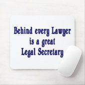 Hinter jedem Rechtsanwalt Mousepad (Mit Mouse)