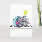 Hinter jedem Stern ist eine große Nebenbesetzung Dankeskarte (Rückseite)