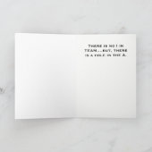 Hinter jeder erfolgreichen Frau... Karte (Innenseite)