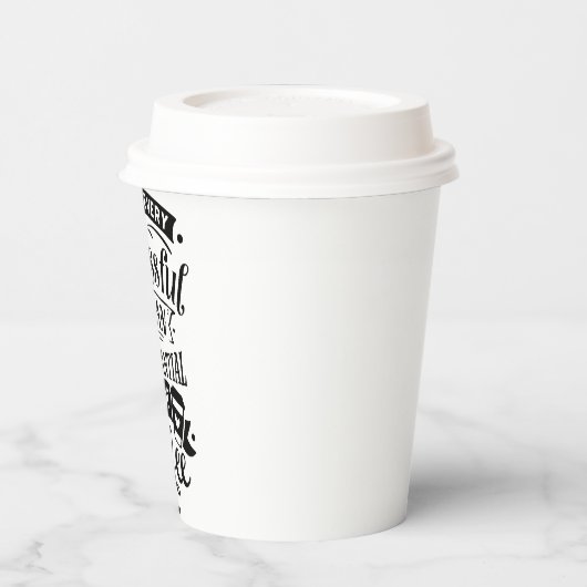 Hinter jeder erfolgreichen Frau steht Kaffee Pappbecher (Links)