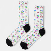 Hinter jeder erfolgreichen Frau steht sich selbst Socken (Linkes Detail)