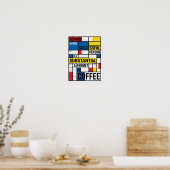 hinter jeder erfolgreichen Person Poster (Küche)