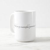 Hinter jeder erfolgreichen Tasse (Vorderseite Links)