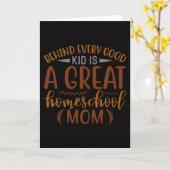 Hinter jeder Gabe steht eine große häusliche Mama Karte (Gelbe Blume)