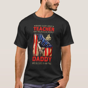 Hinter jeder großartigen Lehrerin, die an sich sel T-Shirt