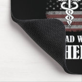 Hinter jeder großen Krankenschwester steht ein Vat Mousepad (Ecke)