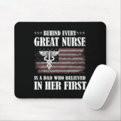 Hinter jeder großen Krankenschwester steht ein Vat Mousepad (Mit Mouse)