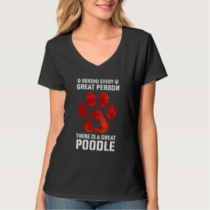 Hinter jeder großen Person steckt eine große Liebe T-Shirt