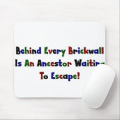 Hinter jeder Mauer... Mousepad (Mit Mouse)
